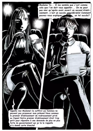 hentai The Fortress of Madam Yo - Chapter 1: L'interview