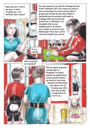 hentai The Red Castle Femdom comic