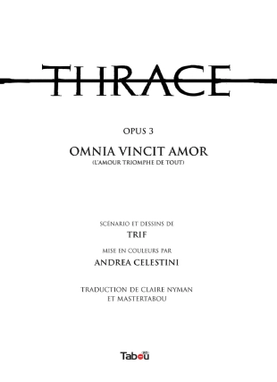 hentai Thrace Tome 03 Omnia Vincit Amor