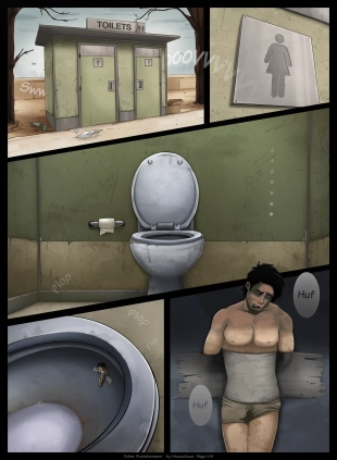 hentai Toilet torture