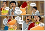 Velamma - 039- Quand il s\'agit d\'une partie de poker sexy, Vela fait tapis ! : page 5