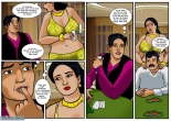 Velamma - 039- Quand il s\'agit d\'une partie de poker sexy, Vela fait tapis ! : page 13
