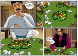 Velamma - 039- Quand il s\'agit d\'une partie de poker sexy, Vela fait tapis ! : page 15