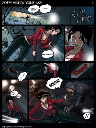 hentai Zoey! Watch Your Ass!